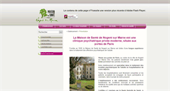 Desktop Screenshot of clinique-nogent.com